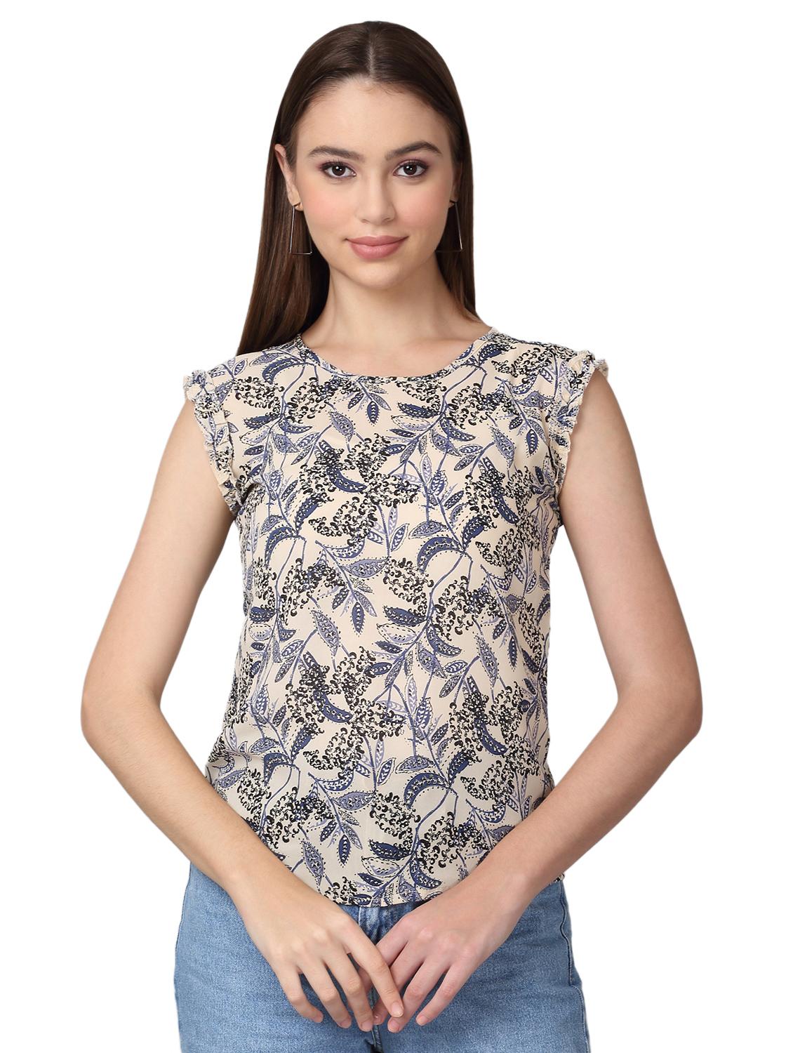women printed sleeveless top - 21729153 -  Zoom Image - 0