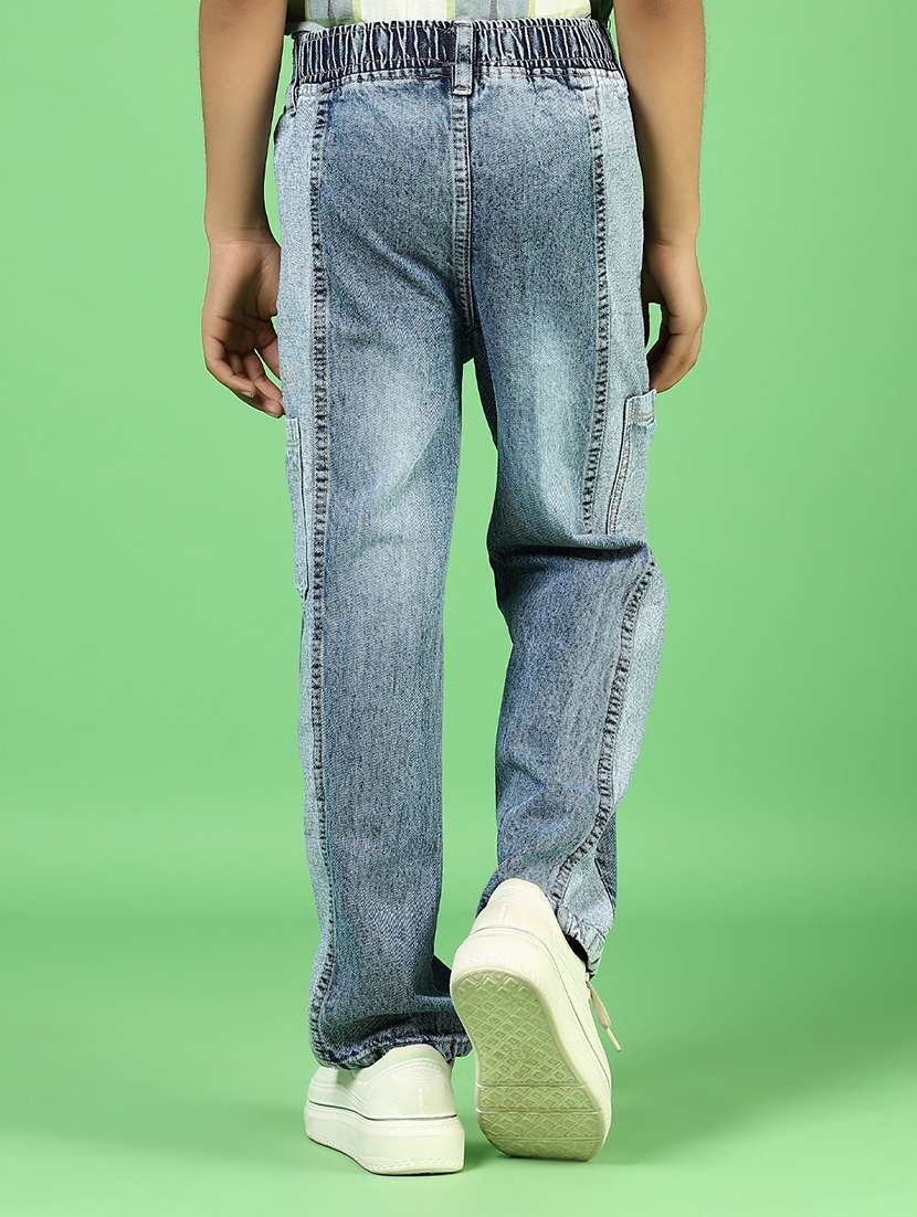 boys light blue mid rise cargo - 21729239 -  Standard Image - 2