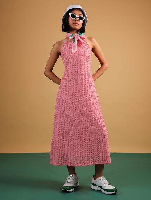 women self design shoulder strap a-line dress - 21729261 -  Standard Image - 0