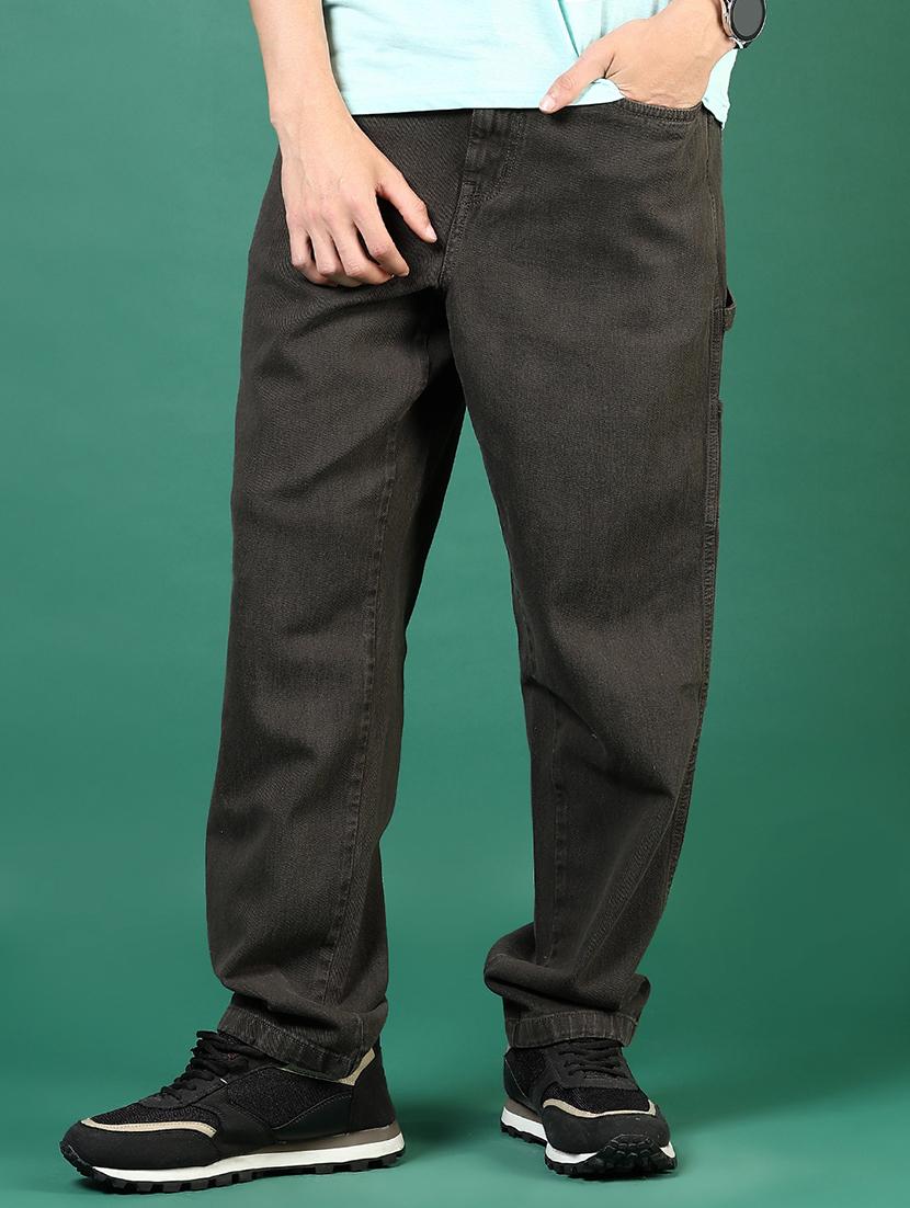 men black mid rise denim jeans  - 21729297 -  Zoom Image - 0