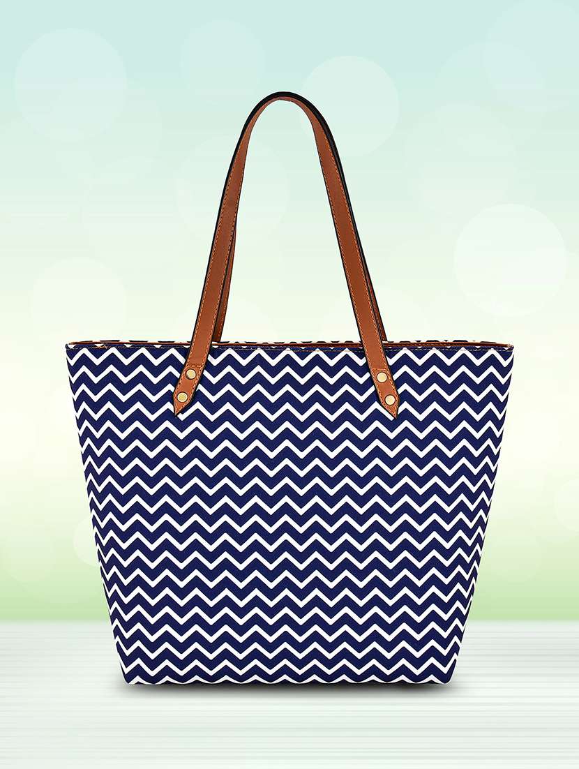 women canvas printed tote bag