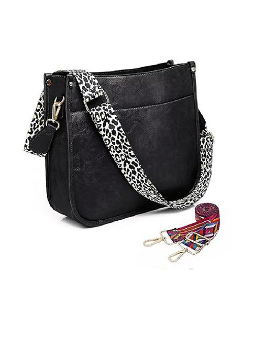 women black solid sling bag - 21729632 -  Standard Image - 0