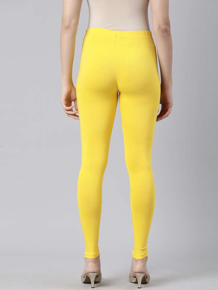 women solid mid rise legging - 21729813 - Standard Image - 2