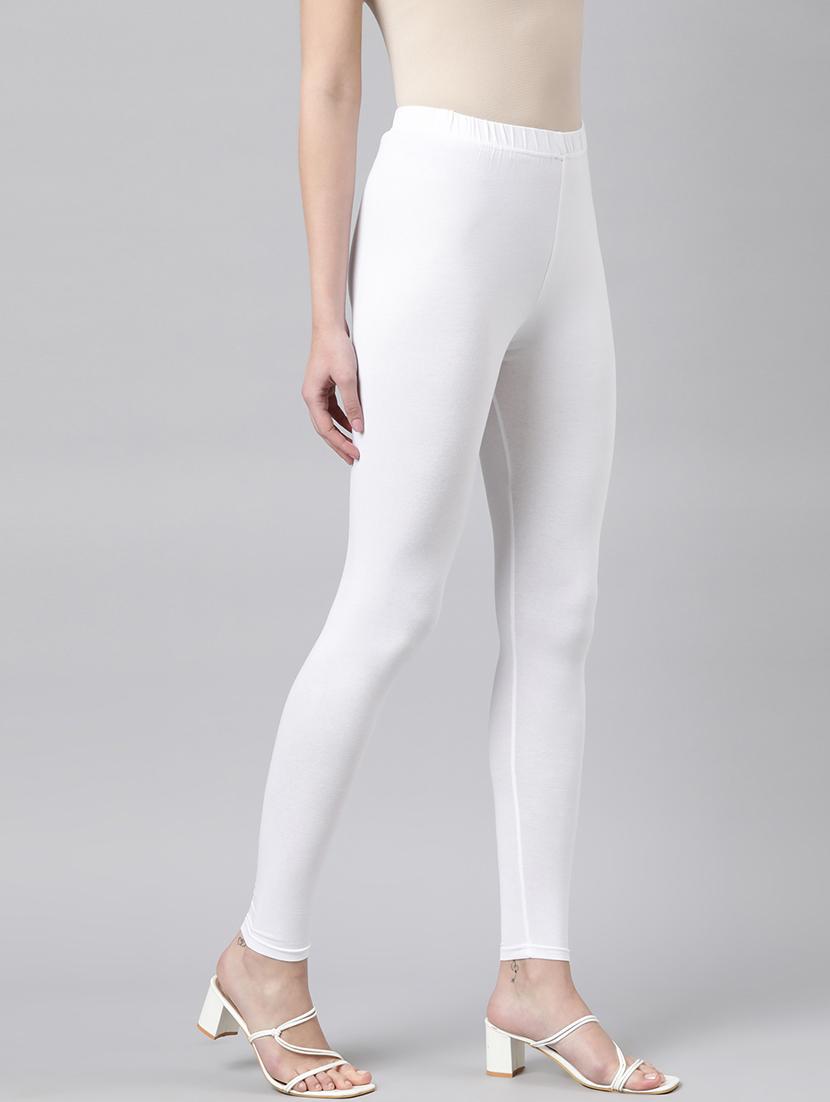 women solid mid rise legging - 21729817 - Standard Image - 2