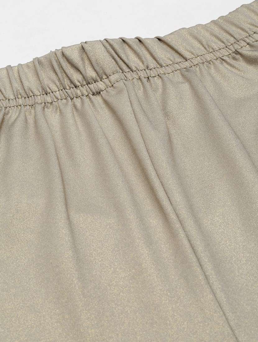 women solid high rise ankle length leggings - 21729824 -  Standard Image - 7