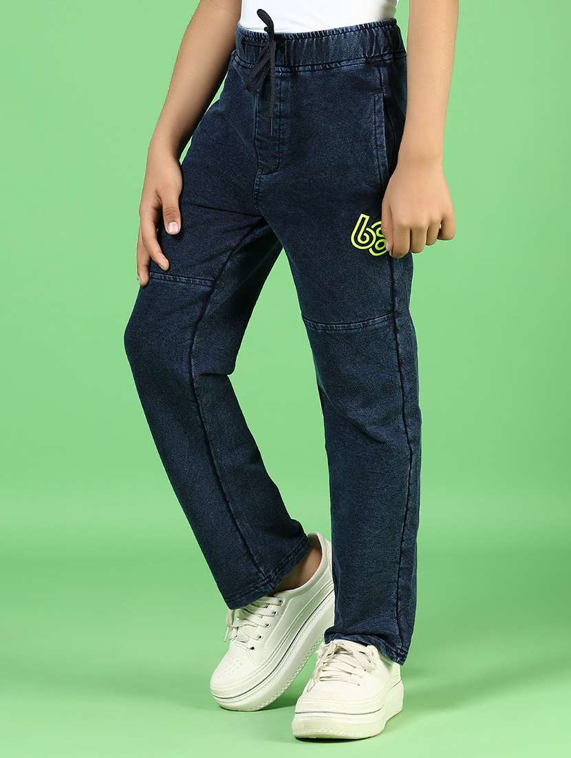 men solid mid rise relaxed fit jeans - 21729918 -  Standard Image - 2