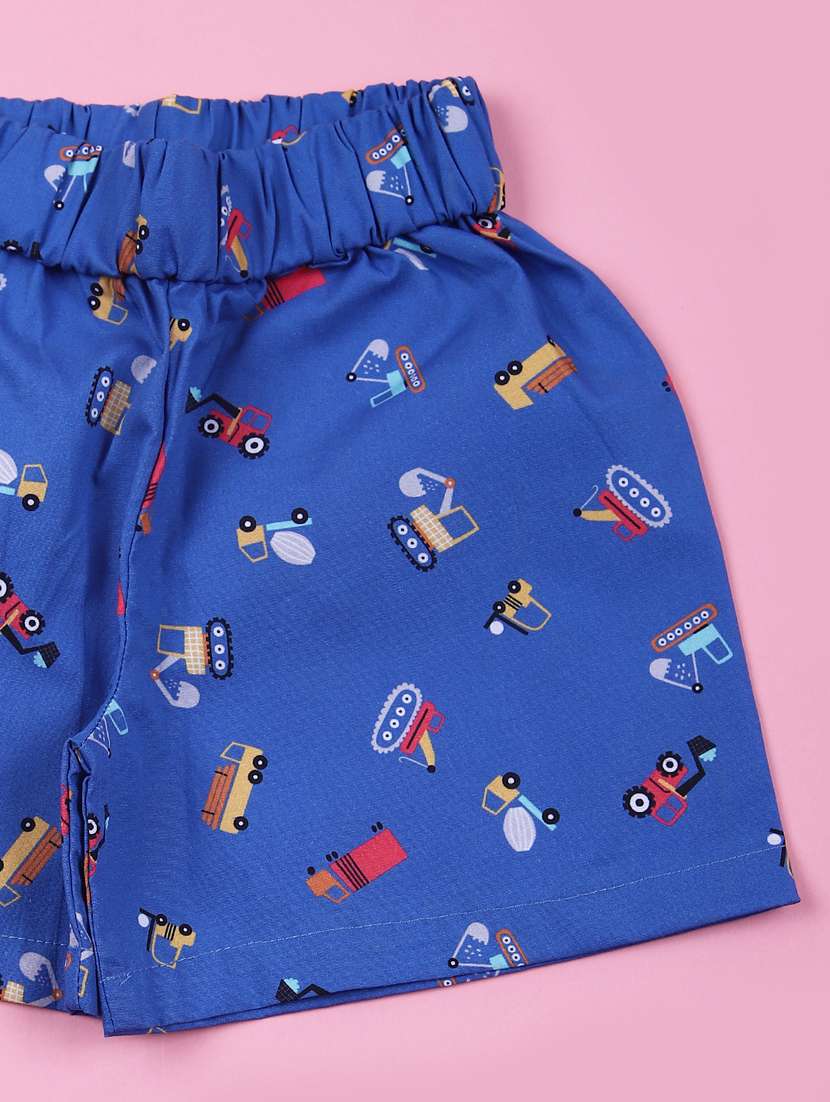 kids pack of 2 printed shorts - 21729984 - Standard Image - 2