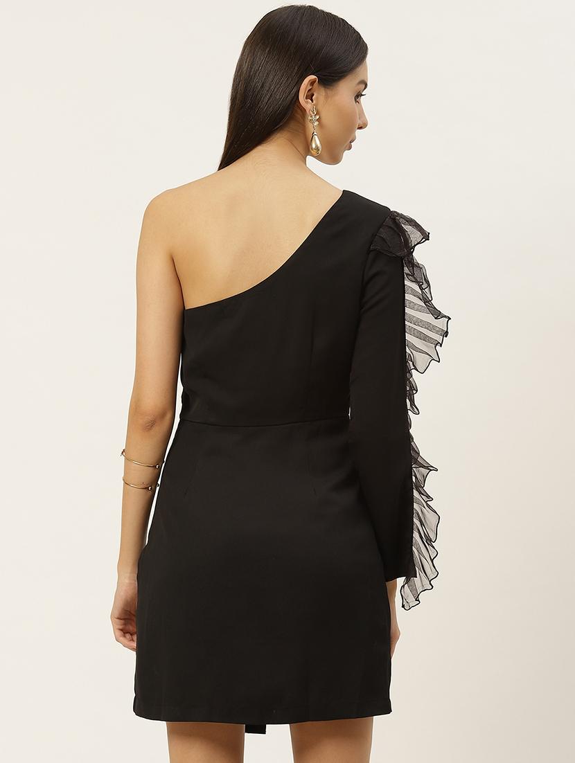 women solid sheath dress - 21730291 - Standard Image - 2