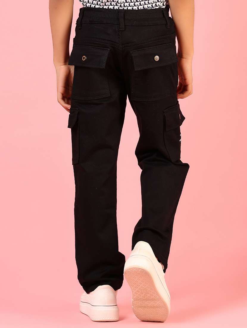 boys solid mid rise relaxed fit jean - 21730480 - Standard Image - 2