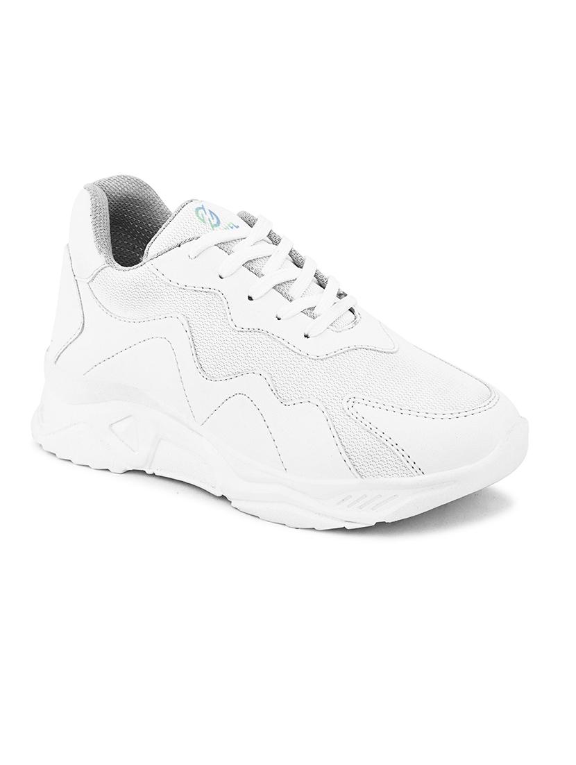 women white lace-up casual shoes - 21730831 - Zoom Image - 0