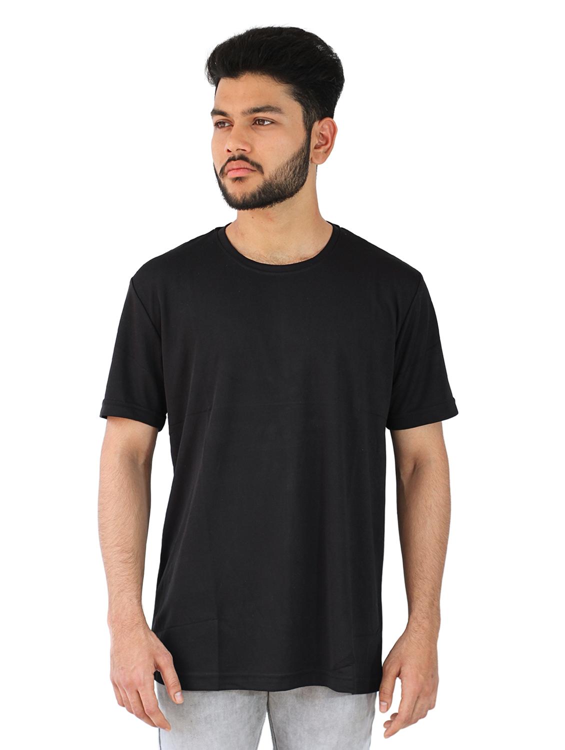 men round neck plain t-shirt - 21731225 - Zoom Image - 0