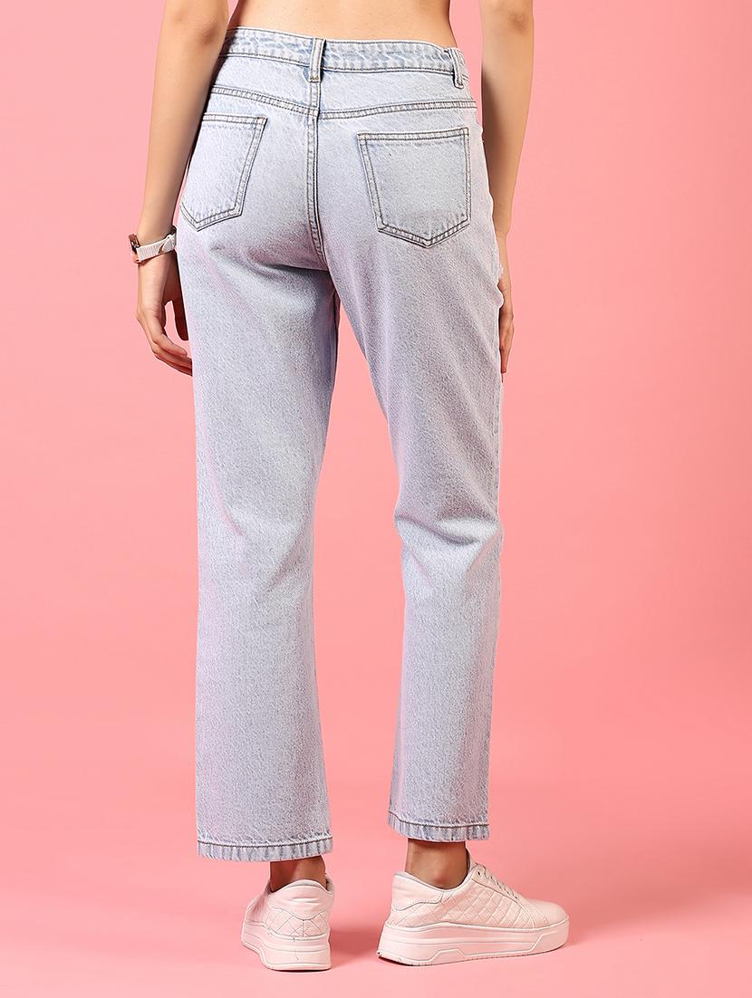women mid rise distressed jeans - 21731298 - Standard Image - 2