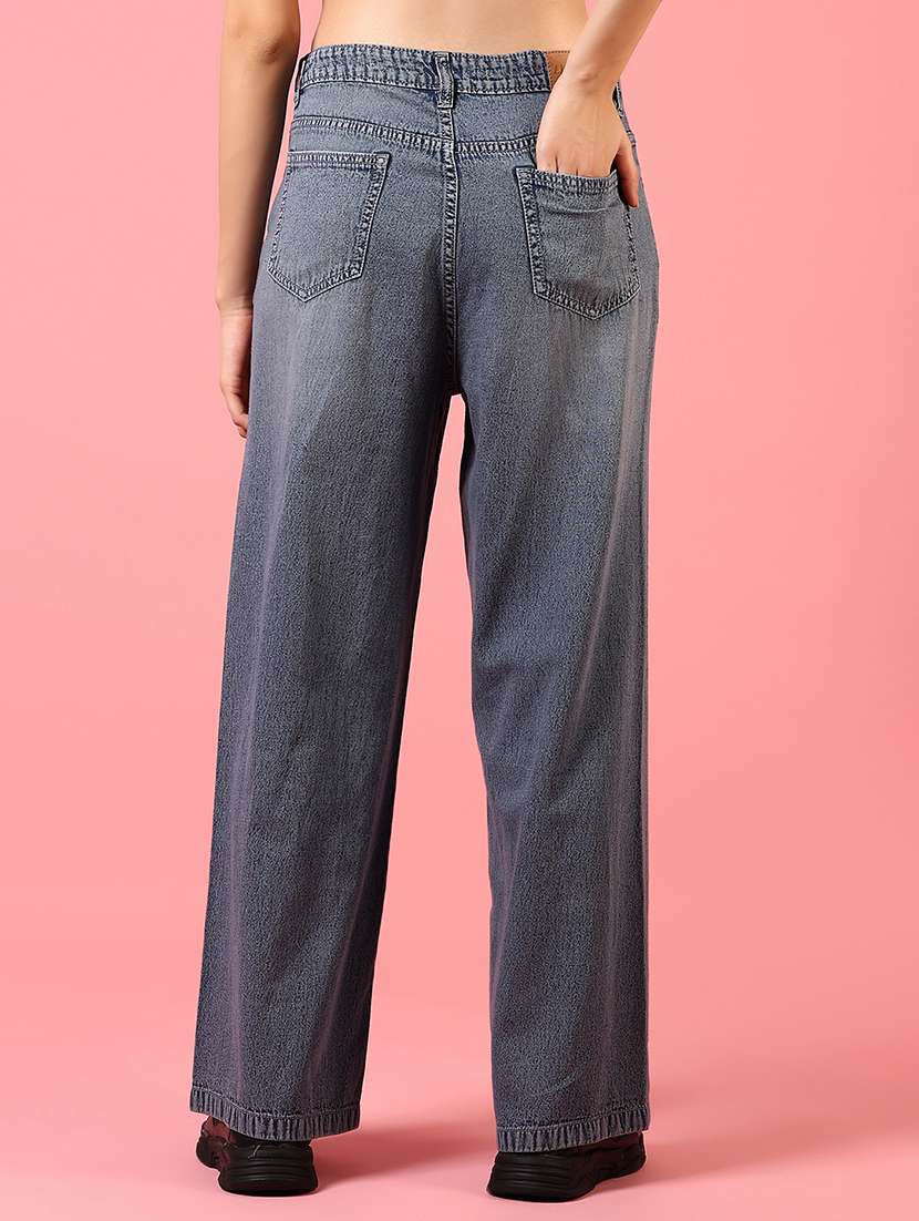 women mid rise washed jeans - 21731301 -  Standard Image - 2