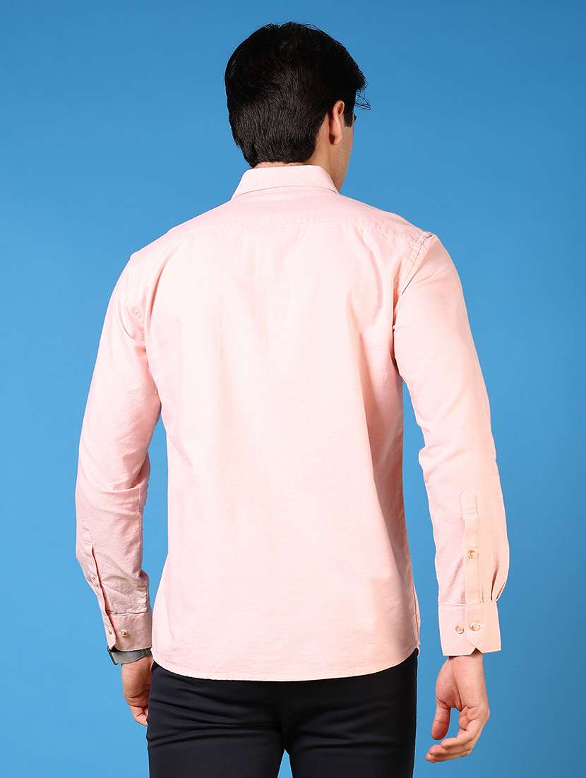 men long sleeves plain casual shirt - 21731372 -  Standard Image - 2