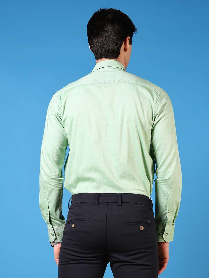 men long sleeves plain formal shirt - 21731402 -  Standard Image - 2