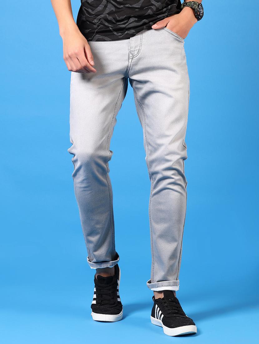 men washed mid rise jeans - 21731482 - Zoom Image - 0