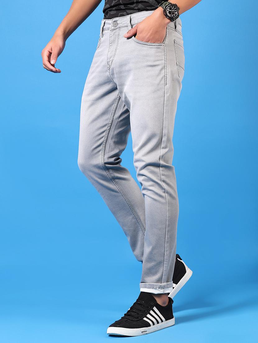 men washed mid rise jeans - 21731482 - Standard Image - 2