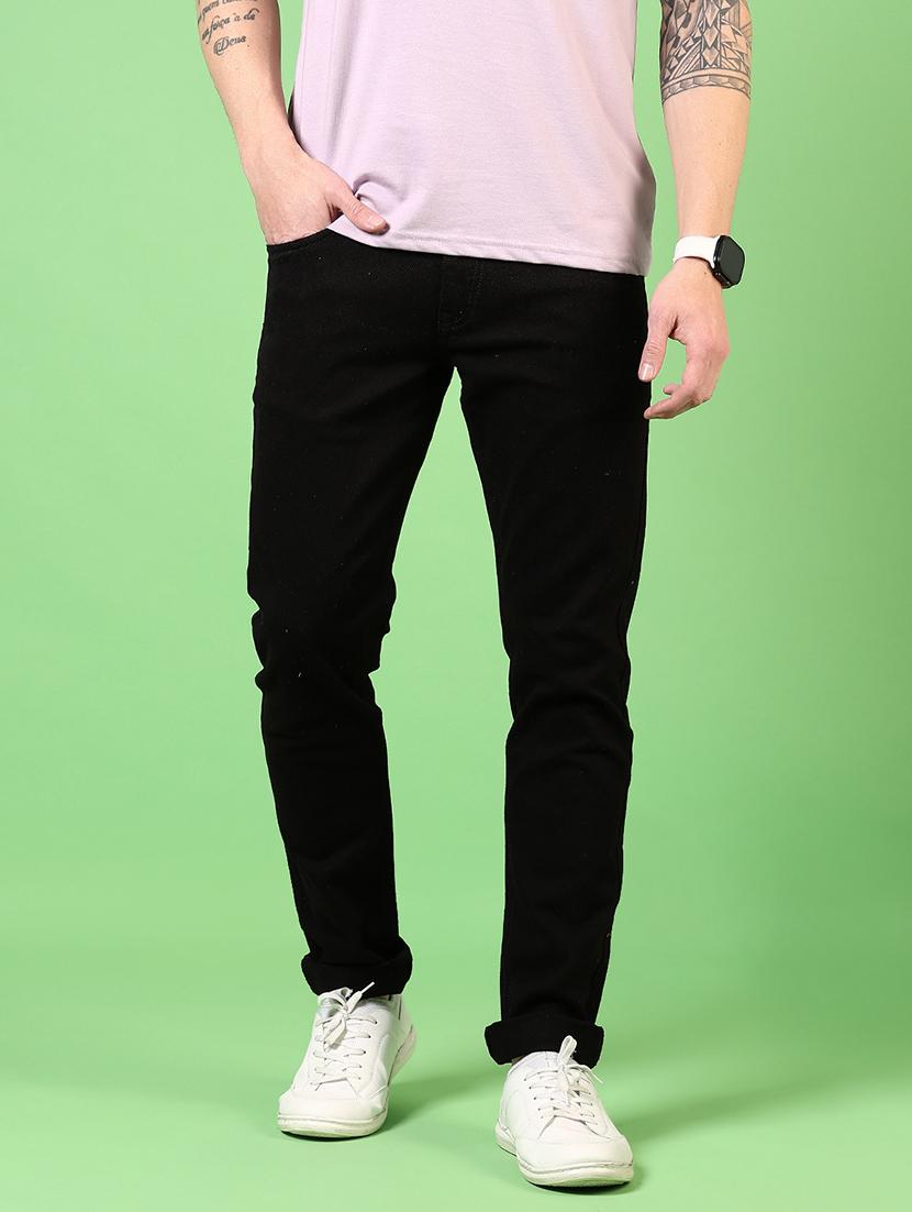 men plain mid rise jeans - 21731488 - Zoom Image - 0