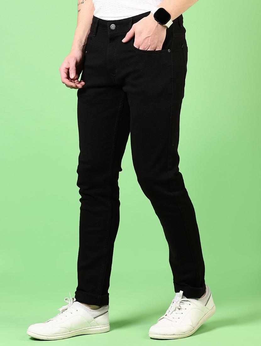 men plain mid rise jeans - 21731500 - Standard Image - 2