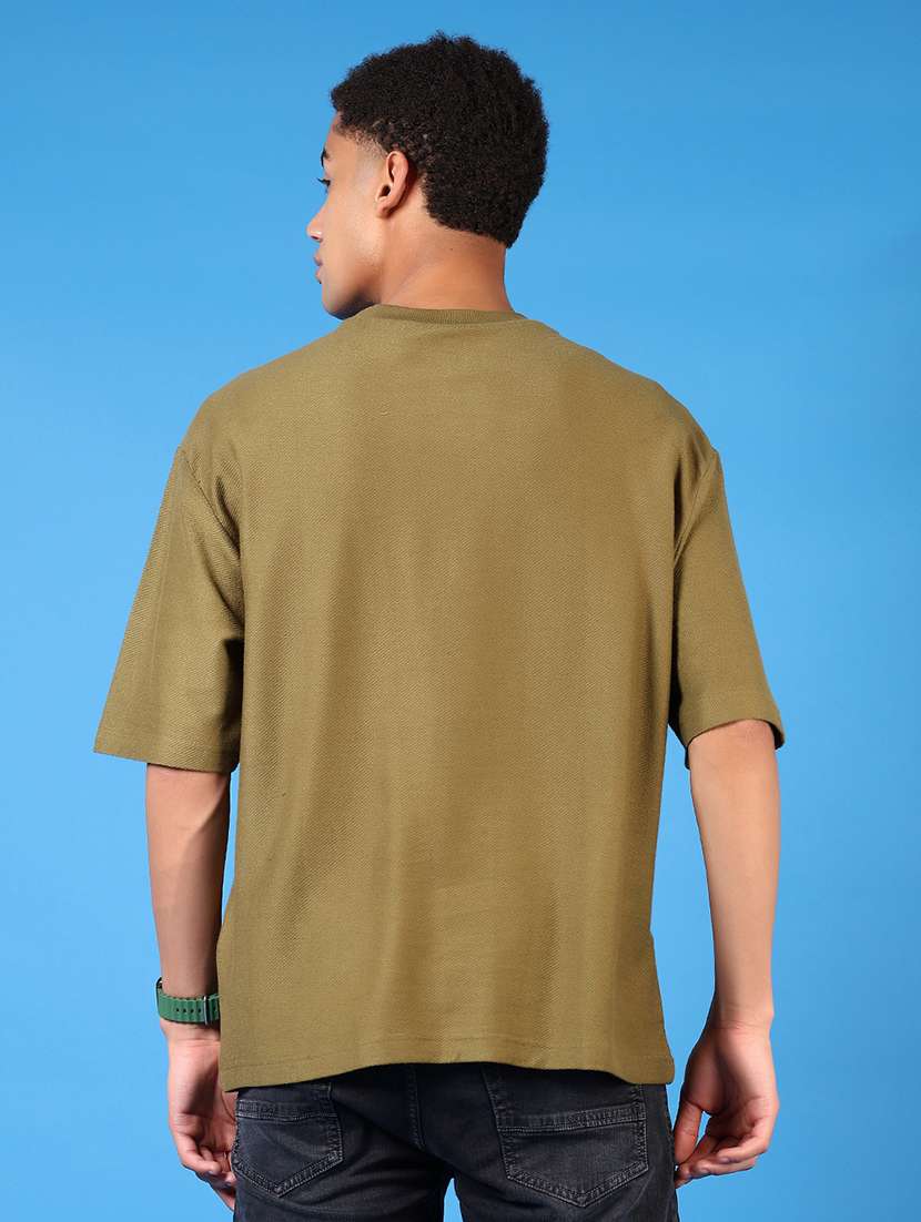 men short sleeves plain t-shirt - 21731567 - Standard Image - 2