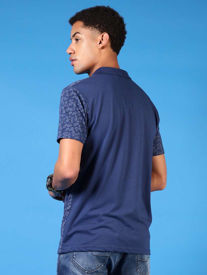 men short sleeves printed polo t-shirt - 21731575 - Standard Image - 2