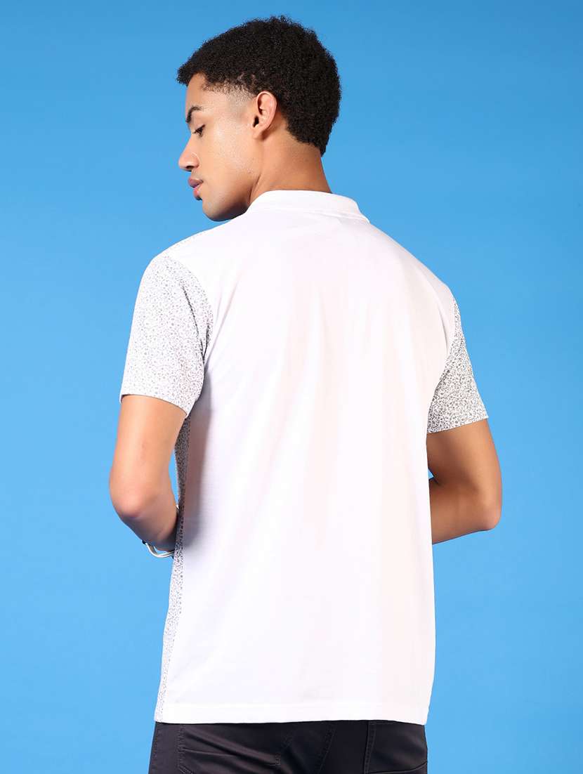 men short sleeves printed polo t-shirt - 21731577 -  Standard Image - 2