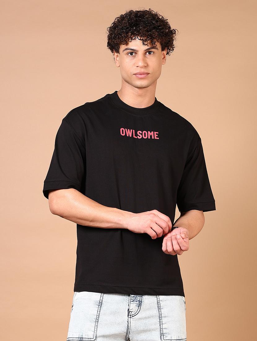 men short sleeves front & back print t-shirt - 21731587 - Zoom Image - 0