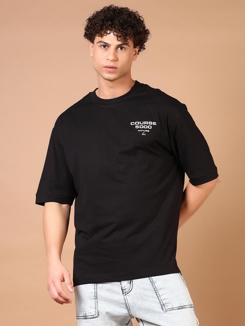 men short sleeves front & back print t-shirt - 21731600 - Zoom Image - 0