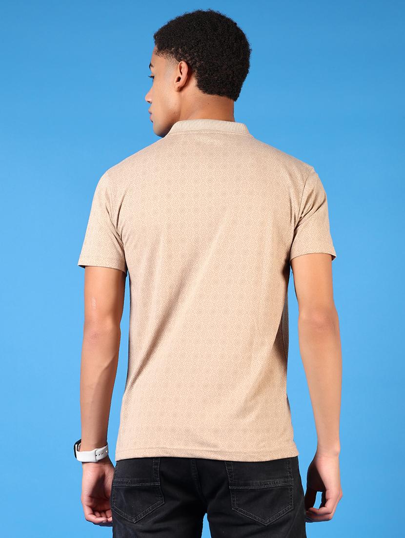 men short sleeves printed polo t-shirt - 21731604 - Standard Image - 2