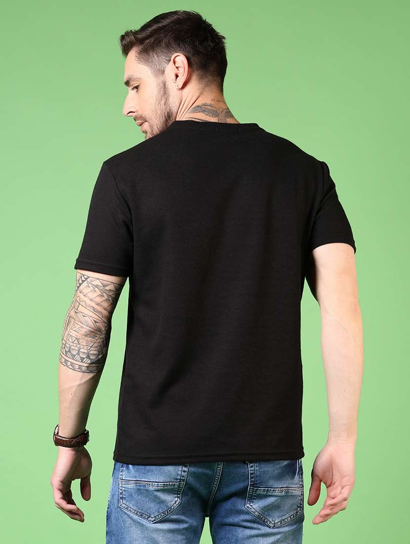 men short sleeves chest print t-shirt - 21731605 -  Standard Image - 2