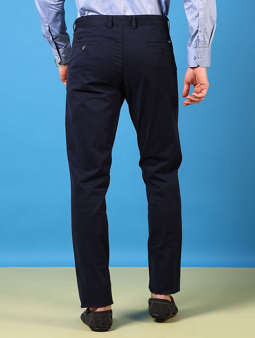 men mid rise solid chinos - 21731615 -  Standard Image - 2