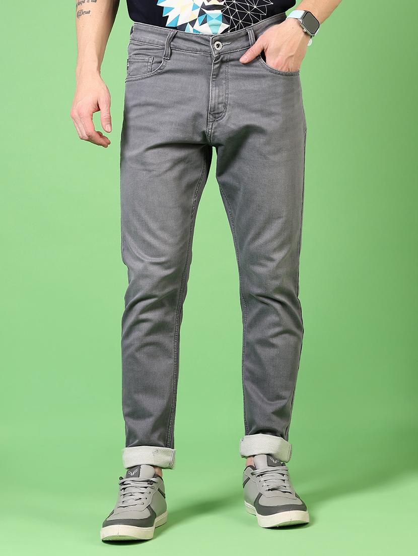 men washed mid rise jeans - 21731628 - Zoom Image - 0