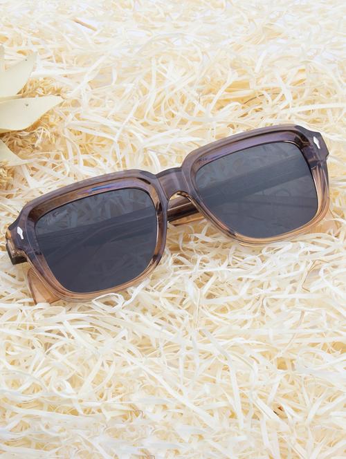 ted smith iconic uv protection brown sunglasses for mens womens - 21731650 -  Standard Image - 0