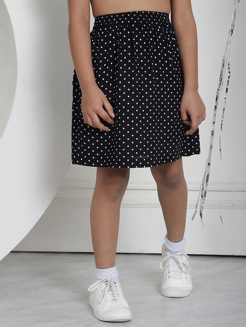 girls mid rise polka dots regular skirt - 21731911 -  Standard Image - 0