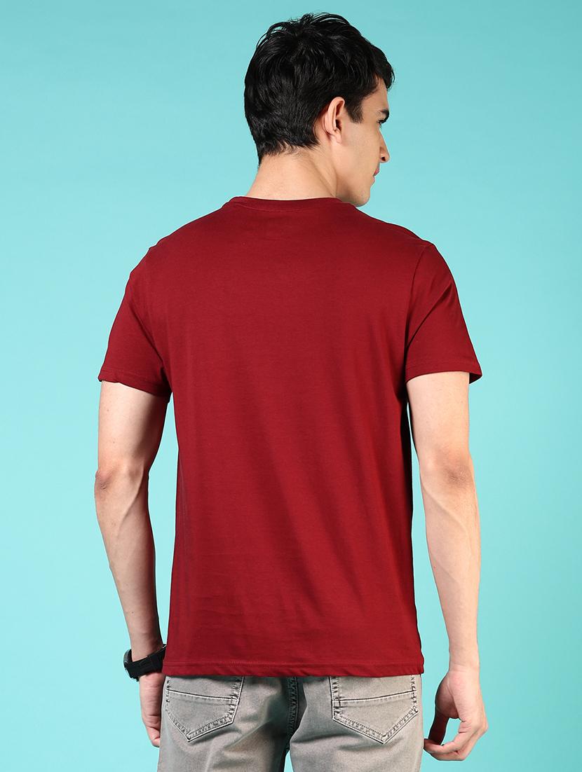 men solid short sleeve regular fit t-shirt - 21732140 - Standard Image - 2