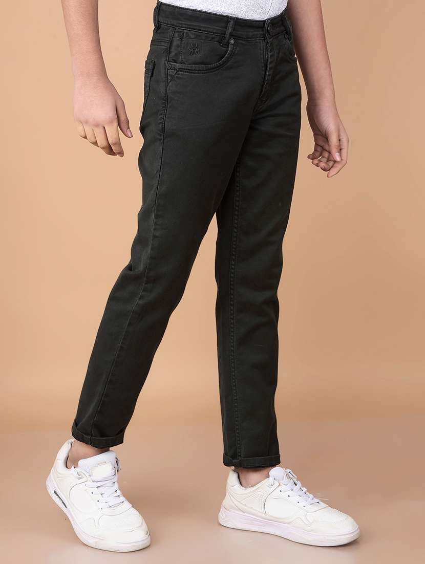 boys mid rise plain jeans - 21732556 -  Standard Image - 2