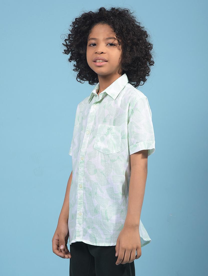 boys short sleeves printed shirt - 21732580 - Standard Image - 2