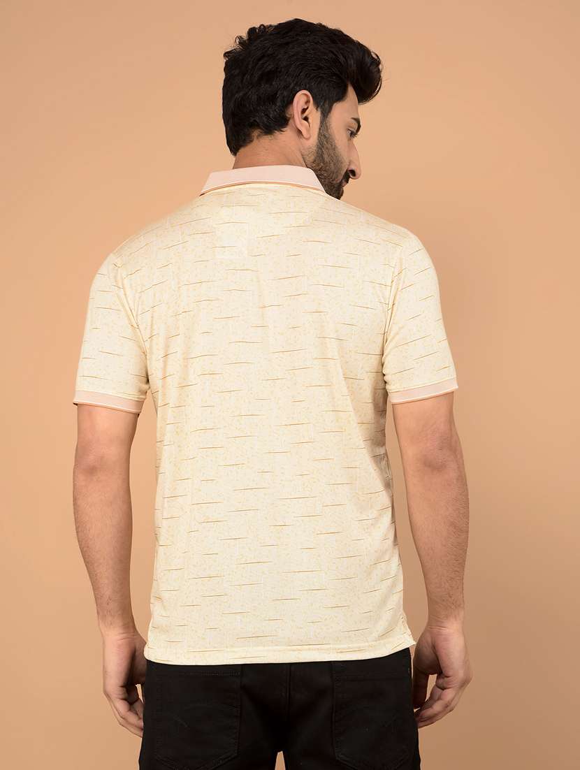 men short sleeves self design polo t-shirt - 21732713 -  Standard Image - 2