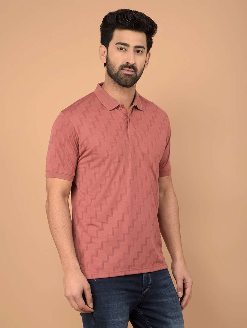 men short sleeves self design polo t-shirt - 21732729 -  Standard Image - 2