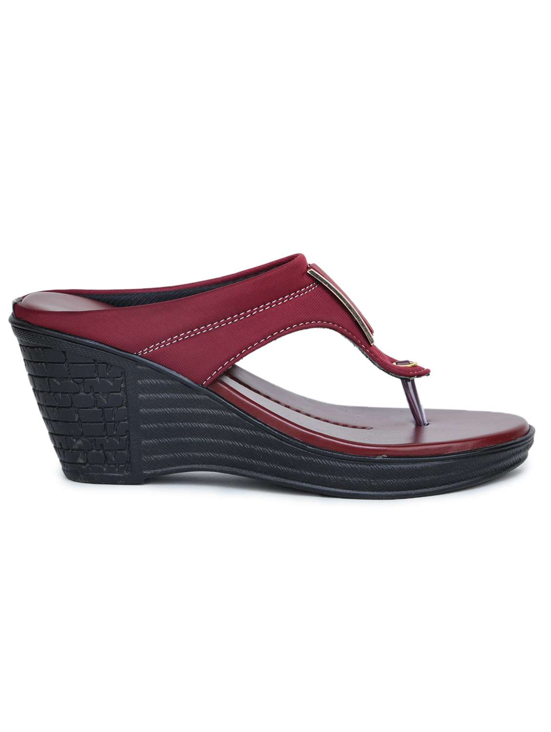 women solid toe separator wedges - 21732746 - Standard Image - 2