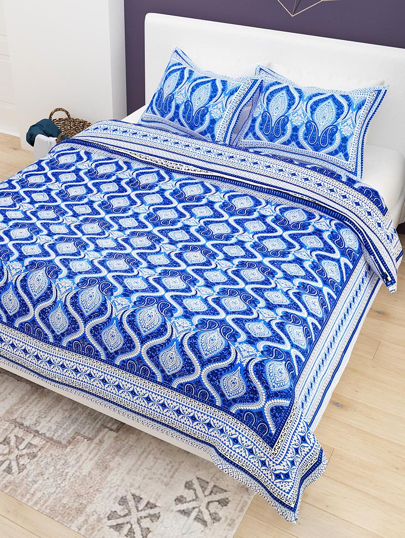 printed bedsheet with coordinated pillow covers  - 21732986 -  Zoom Image - 0