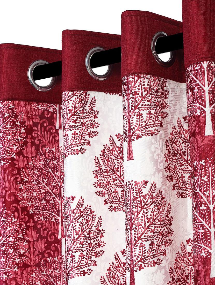 stylish and attractive printed curtains - set of 2 - 21734582 - Standard Image - 2