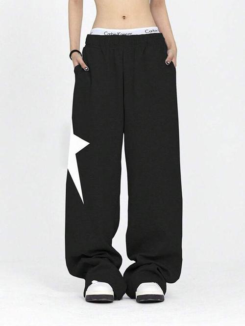 men color blocked relaxed fit full length track pant - 21738673 - Standard Image - 0
