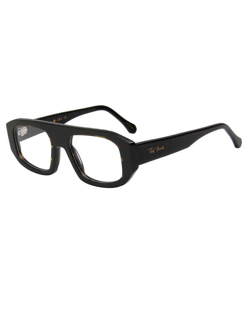 ted-smith brown wayfarer premium italian frames for unisex - 21739133 - Standard Image - 2