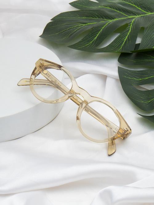 ted-smith brown round premium italian frames for unisex - 21739187 - Standard Image - 0