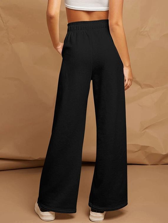 women solid mid rise track pant - 21739399 - Standard Image - 2