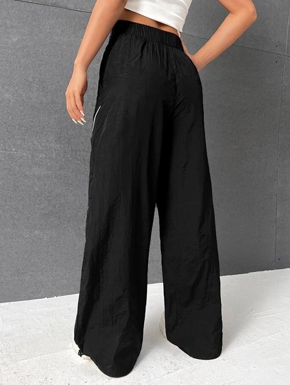 women printed mid rise track pant - 21739517 - Standard Image - 2