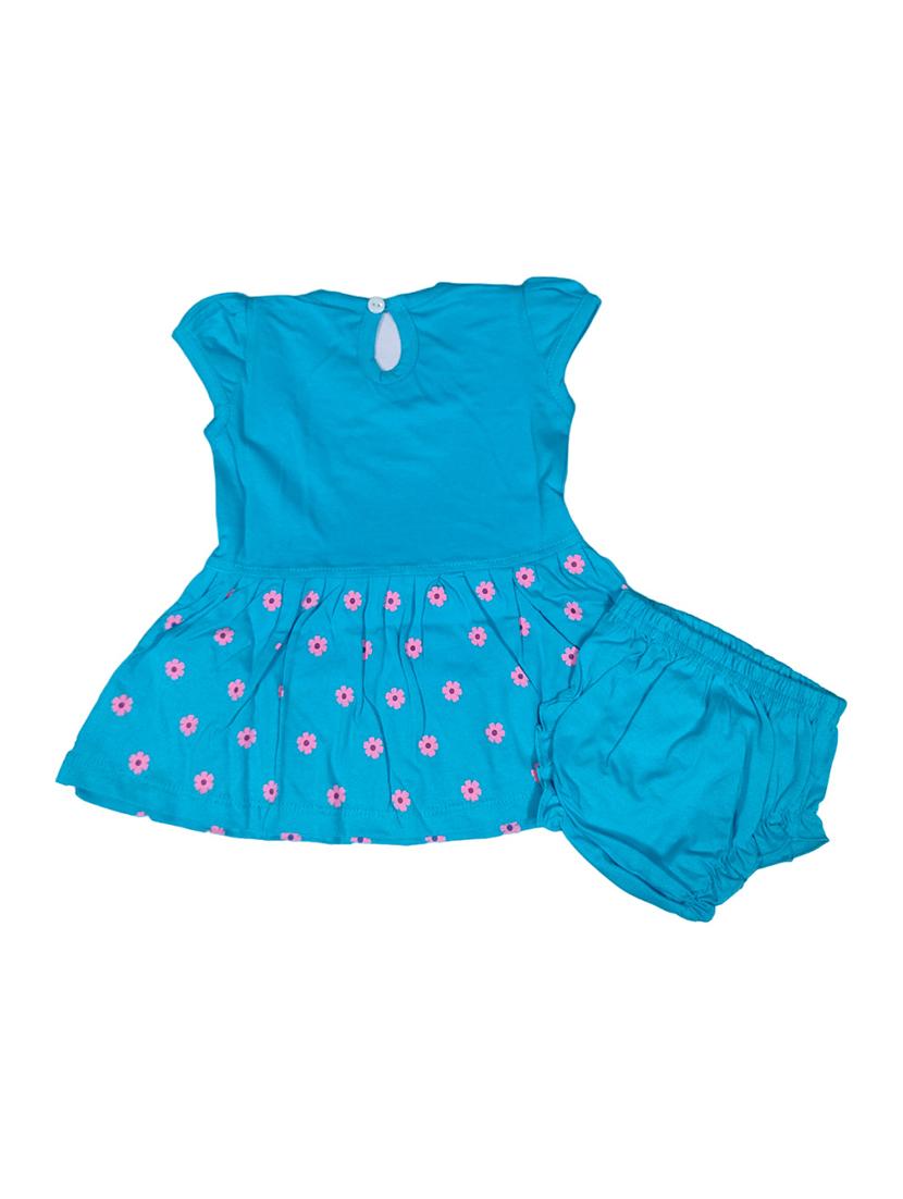 baby girls printed casual dress with panty - 21740015 - Standard Image - 2