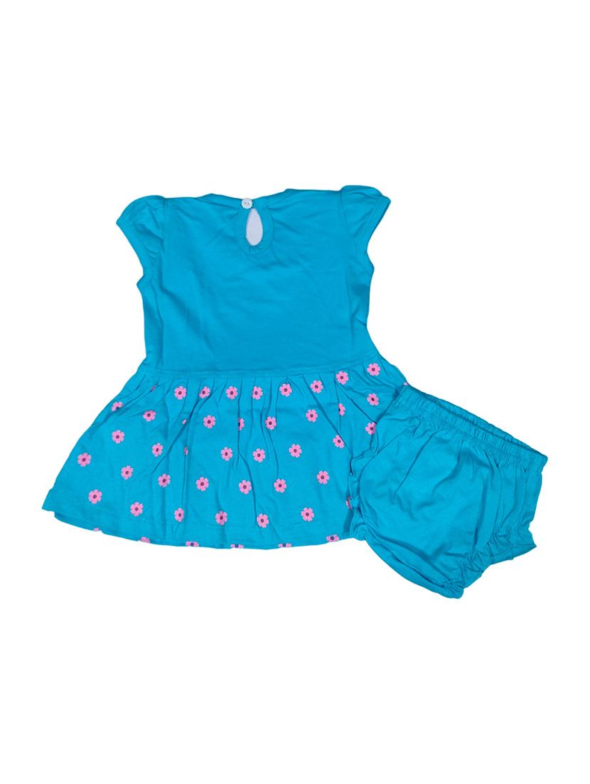 baby girls printed casual dress with panty - 21740016 - Standard Image - 2