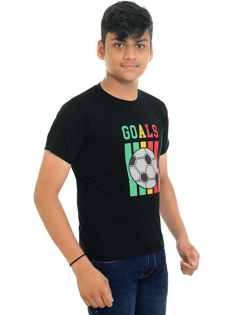 boys pack of 2 front print t-shirt - 21740033 -  Standard Image - 2